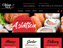 Tablet Screenshot of chinawok.com.br