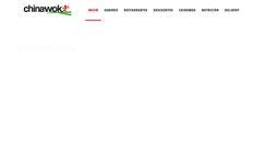 Desktop Screenshot of chinawok.cl